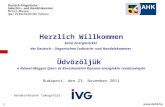 Herzlich Willkommen beim Energiezirkel  der Deutsch – Ungarischen Industrie- und Handelskammer