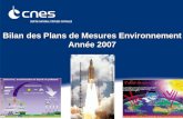 Bilan des Plans de Mesures Environnement Année 2007