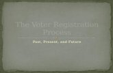 The Voter Registration Process
