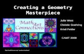 Creating a Geometry Masterpiece