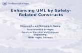 Enhancing UML by Safety-Related Constructs