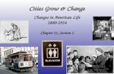 Cities Grow & Change