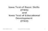 Iowa Test of Basic Skills  (ITBS) and Iowa Test of Educational Development  (ITED)