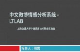 中文微博情感分析系统 -LTLAB 上海交通大学中德语言技术联合实验室