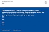 Referat von Markus Truniger, Volksschulamt, Bildungsdirektion Zürich
