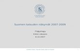 Suomen talouden näkymät 2007-2009