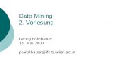 Data Mining 2. Vorlesung