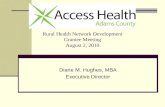 Rural Health Network Development Grantee Meeting August 2, 2010