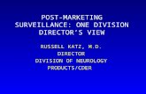 POST-MARKETING SURVEILLANCE: ONE DIVISION DIRECTOR’S VIEW