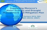 Supporting Morocco’s Water Scarcity and Drought Management and Mitigation Plan