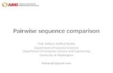 Pairwise sequence comparison