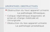 UROPATHIES OBSTRUCTIVES