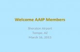 Welcome AAIP Members