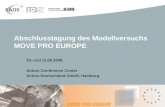 Abschlusstagung des Modellversuchs  MOVE PRO EUROPE