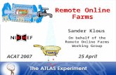 Remote  Online Farms