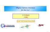 Physics Options Overview for the ILC