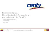 Escritorio digital. Repositorio de Información y Conocimiento de CANTV