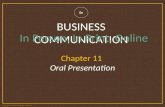 Chapter 11  Oral Presentation