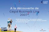A la découverte de Cegid Business Line 2007*