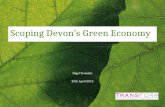 Scoping Devon’s Green Economy