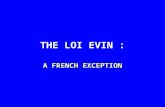 THE LOI EVIN :