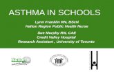 ASTHMA IN SCHOOLS