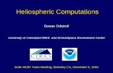Heliospheric Computations
