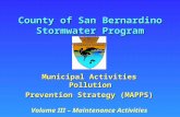 County of San Bernardino Stormwater Program