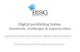 Digital publishing today: Standards, challenges & opportunities