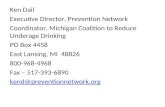 Ken Dail Executive Director, Prevention Network