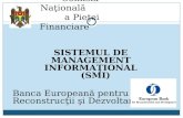 Comisia Naţională              a Pieţei Financiare