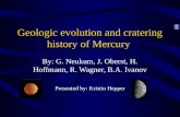 Geologic evolution and cratering history of Mercury