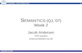 S EMANTICS (Q1,’07) Week 2