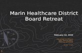 Marin Healthcare District Board Retreat
