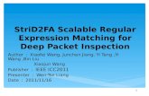 StriD2FA Scalable Regular Expression Matching for Deep Packet Inspection