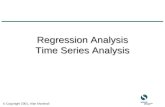 Regression Analysis Time Series Analysis