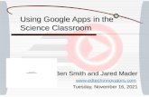 Using Google Apps in the Science Classroom