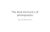 The Best Element's of photography