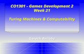 CO1301 - Games Development 2 Week 21 Turing Machines & Computability