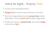 Intro to light -  Flame Test