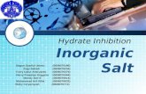Hydrate Inhibition InorganicSalt