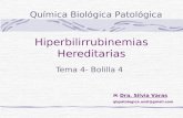 Hiperbilirrubinemias Hereditarias