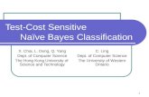 Test-Cost Sensitive  Naïve Bayes Classification