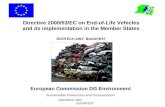 European Commission DG Environment Sustainable Production and Consumption