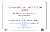 La machine parallèle MPC1