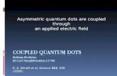 Coupled Quantum Dots Brittany  Mcclinton EE C235 Nanofabrication 3/17/08