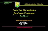 Level Set Formulation for Curve Evolution