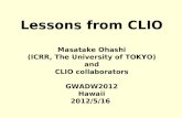 Lessons from CLIO