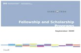 Fellowship and Scholarship Programs September 2009