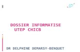 DOSSIER INFORMATISE  UTEP C HICB DR  Delphine DEMARSY-BENQUET